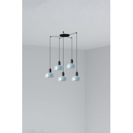 Tatawin S Metal 5L Colgante Azul Gris Aceo 20340-142-5L