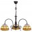 Lampara Tiffany Serie Marfil 226000
