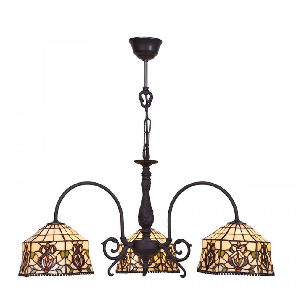 Lampara Tiffany Serie Hexa 242900