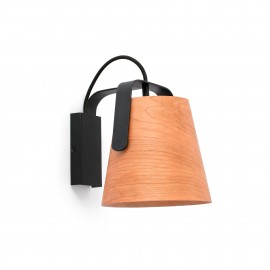 Stood Aplique Negra Madera E27 Max 20W 29844