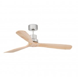 Ventilador Lantau L Ventilador Niquel Mate-Pino Wiz 33373Dcww