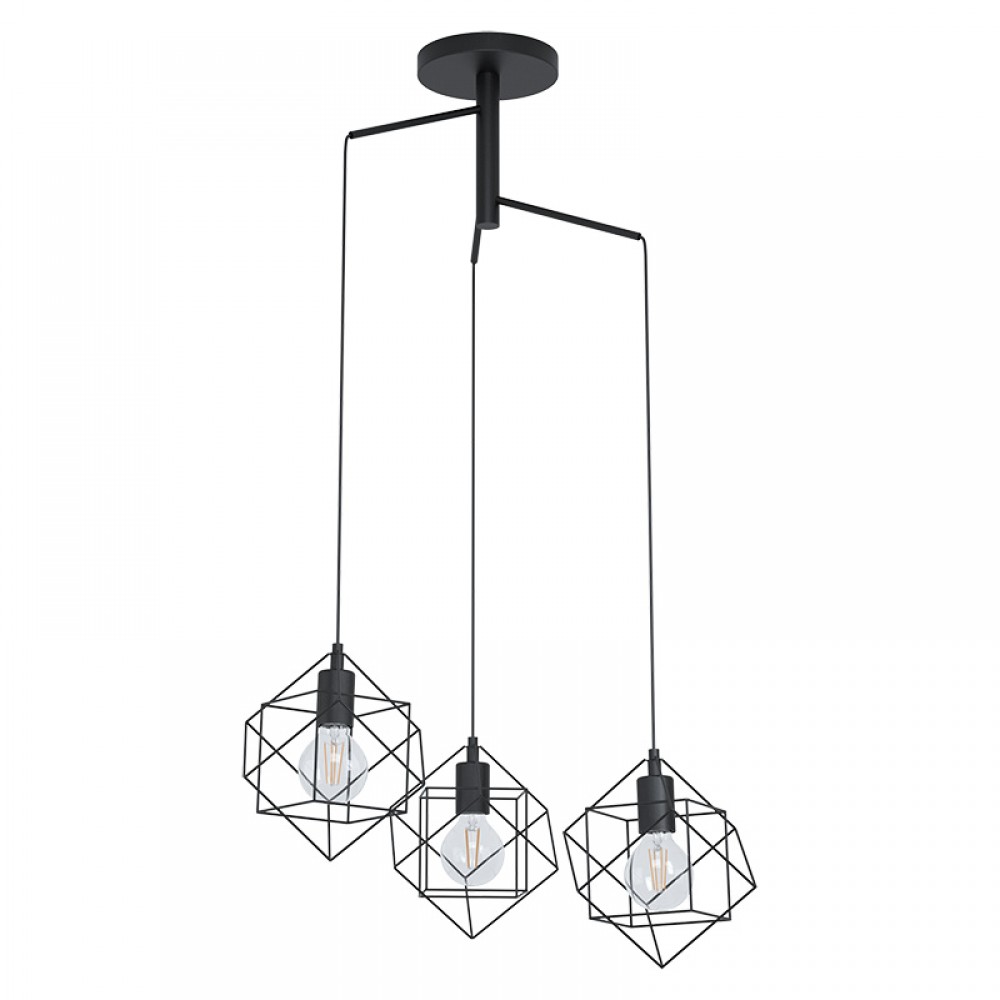 Lampara Vintage Straiton 3L 43366