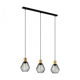 Lampara Vintage Palmorla 3L 43378