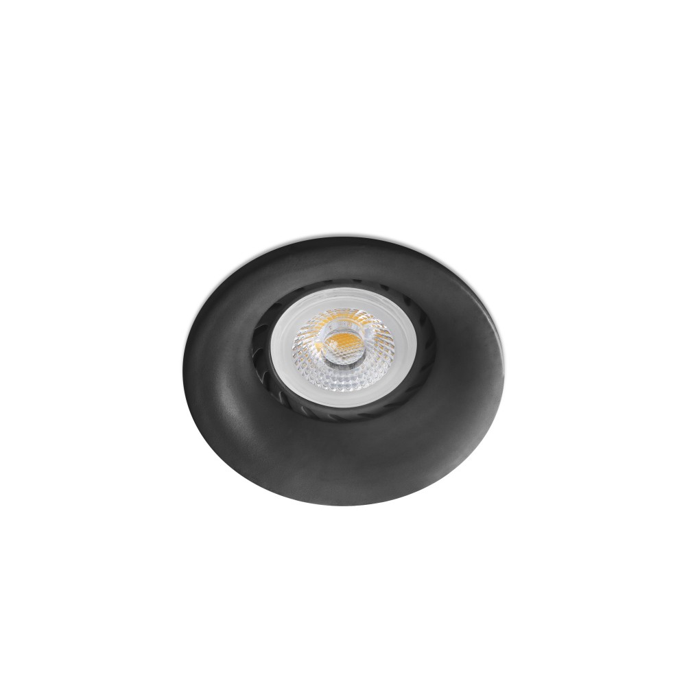 Neon Empotrable Redondo Negro 1Xgu10-Mr16-Led 43409