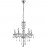Lampara Diamond 5X40W Cromo-Ámbar-Acril 5-2328-30-90