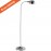 Pie Led Lectura E27 Pep Cromo 5-6686-30-21