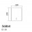 Aplique Psico E27 Sanded Glass 5-6864-67-01