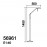 Pie Dyle Led 6W Cromo Mate-Inter 5-6961-35-25