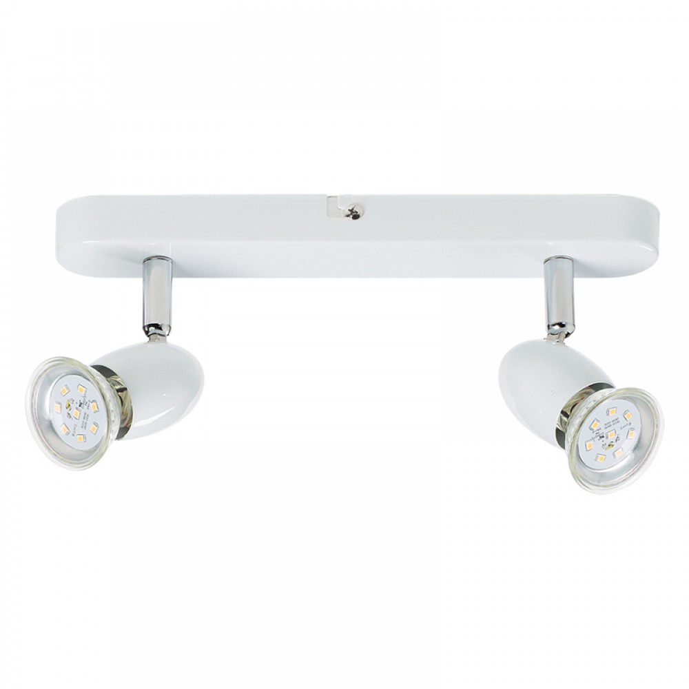 Foco Ouvi Regleta 2Xgu10 Blanco 5-7011-80-01