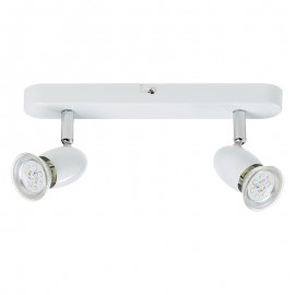 Foco Ouvi Regleta 2Xgu10 Blanco 5-7011-80-01