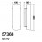 Aplique Barr 2Xe14 Cristal Mate 5-7366-67-01