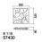 Plafon Rusky 32X32Cm 2Xe27 Cristal Decor 5-7430-30-92