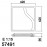 Plafon Gioia 42X42 3Xe27 Cristal Decor 5-7491-30-92