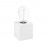 Sobremesa Cubik E27 Blanco 5-7534-80-16