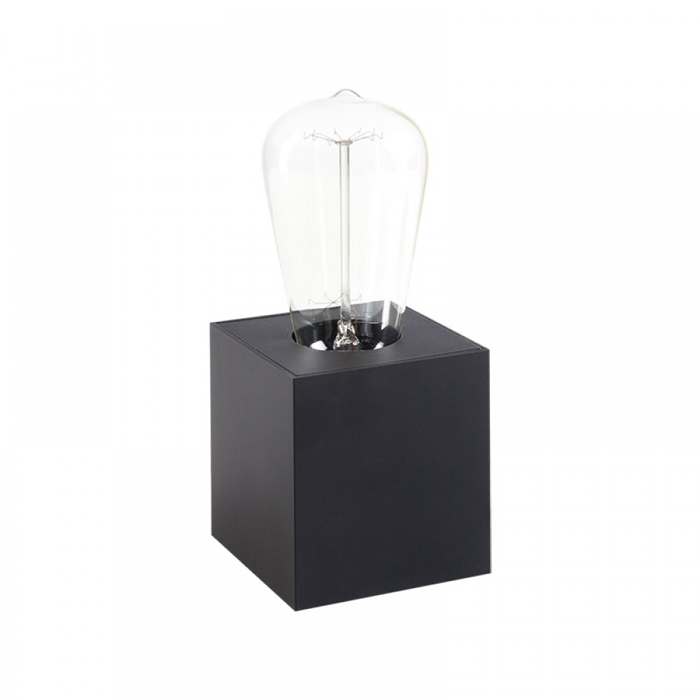 Sobremesa Cubik E27 Negro 5-7534-90-16