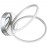 Aplique Cercles Led 12W Ø250Mm 3000K Plata 5-7614-32-02