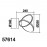 Aplique Cercles Led 12W Ø250Mm 3000K Plata 5-7614-32-02