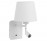 Aplique Mailand Usb Blanco E27-Led 3W 3000K Pantalla 5-7718-81-06