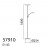 Pie Kati Led 20W+4,5W 3000K Cromo Mate 5-7910-35-02