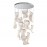 Lampara Velos II 13 Luces Cromo Dimable 609647NB