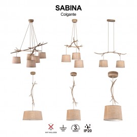 Lampara SABINA 5L 6175