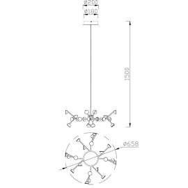 Lampara ADN 72W - 3000K 6261