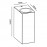 Aplique Exterior KANDANCHU Cuad 2L Gu10 Gris Oscuro 6514
