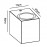 Aplique Exterior KANDANCHU Cuad 1L Gu10 Blanco 6517