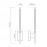 Aplique TORCH Blanco Led 6W 3000K 6700