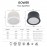 Foco GOWER Led Blanco 7W 4000K 6832