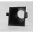 Comfort LAMBORJINI Gu10 Fijo 45º Cuadrado Negro 6846