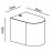 Aplique KANDANCHU exterior GU10 1 Luz IP54 7472