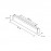 Aplique LED 14w 3000k 110º Hanok Negro 7776