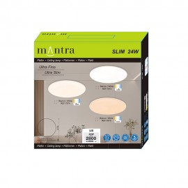 Plafon LED 24w 3000k Slim Blanco 7975