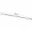 Carril Superficie 2m Negro Magneto Negro 8301