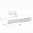 Foco Lineal Carril Blanco 30w 4000k Itaca Blanco 8365
