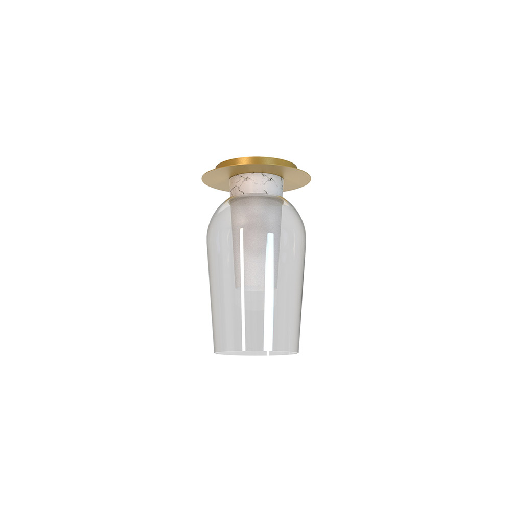 Semi-plafon Nora Oro-blanco 8399