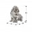 Figura Bull Dog Cromo 841351