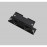 Conector Intermedio Recto Negro Carriles Trifasicos Eco Negro 8556