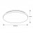 Plafon LED Zero Cct Blanco 8694