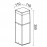 Sobremuro Exterior Blanco Redondo 35cm Ip65 E27 Chicago Blanco 8847