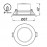 Empotrable Blanco LED Ip65 - 6,5w - Cct Yucatan Blanco 8848