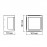 Plafon-aplique Exterior Blanco LED Ip65 - 15w - Cct Creek Blanco 8852