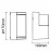 Aplique Exterior Blanco LED Ip65 - 15w - Cct Creek Blanco 8855