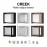 Aplique Exterior Corten LED Ip65 - 15w - Cct Creek Corten 8865