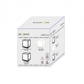 Sobremuro 1l E27 Blanco Utah Blanco 8929