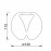 Cobre Cristal Modular Light 4 Cristales Andromeda Cobre 8938