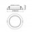 Empotrable LED Cct 15w Blanco Nasao Blanco 9249