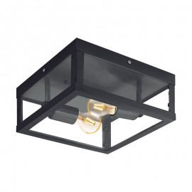 Plafon Exterior Negro Alamonte 1 94832