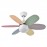 Ventilador Alves DC Blanco 85Ø 2xE27 6 Aspas Paltel-intenso Mando y Temporizador 175791637